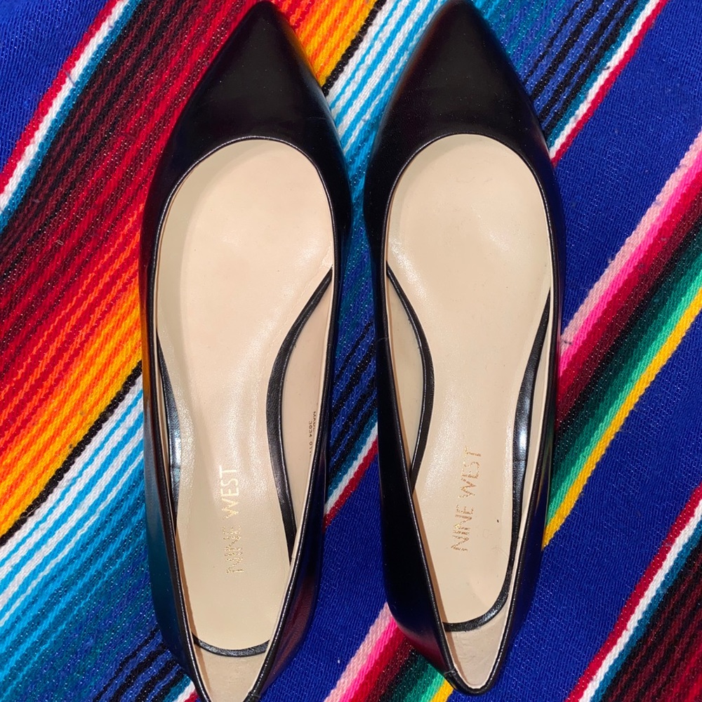 Nine West leather flats